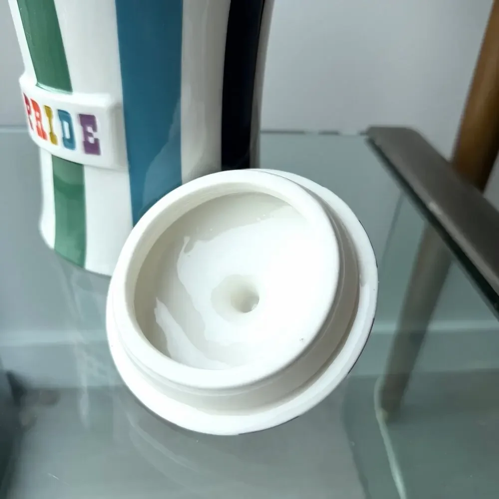 Jonathan Adler Vice Rainbow PRIDE Canister - 6 1/2